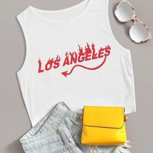 Los Angeles Graphic Tank Top
